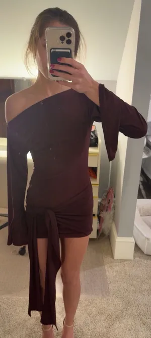 Revolve Mini Tie Dress thumbnail 2