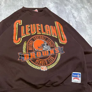 Vintage 90s Nutmeg Cleveland Browns Member Club Crewneck Sweatshirt thumbnail 2