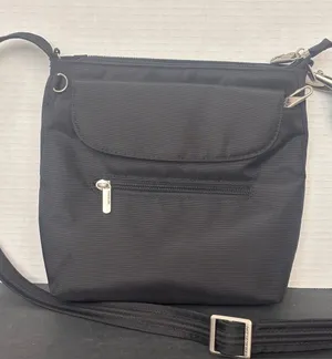 Travelon Anti-Theft Classic Mini Shoulder Bag Black RFID Crossbody Travel thumbnail 1