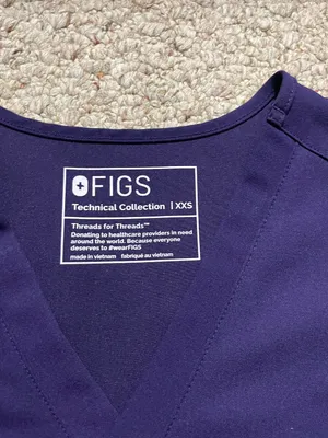 FIGS Purple Jam Scrub Set thumbnail 5