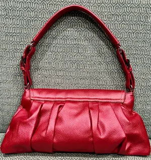 Red Jeweled Fashionable Handbag thumbnail 2