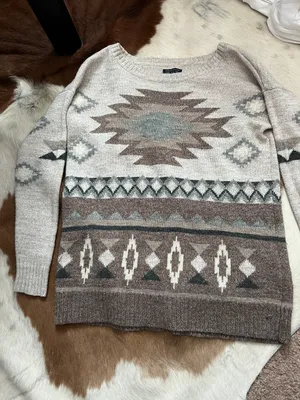 American Eagle Outfitters Aztec Sweater thumbnail 1