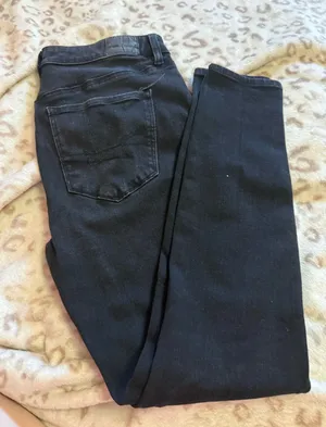 Black American Eagle Skinny Jeans thumbnail 1