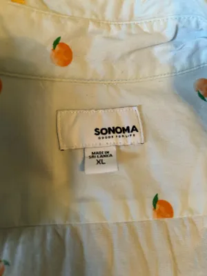 Sonoma Button Down Short Sleeve Shirt thumbnail 3