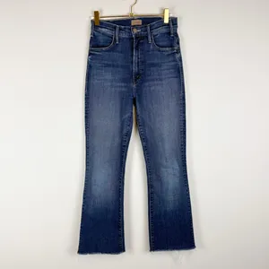 Mother The Hustler Ankle Frayed Bootcut Kick Flare Jeans‎ Lust for Life Size 23 thumbnail 2