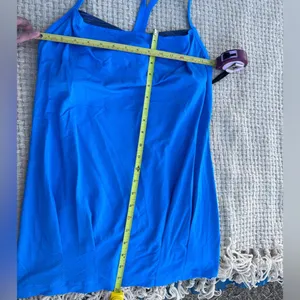 Lululemon Athletica Women's Blue Spaghetti Strap Top thumbnail 9