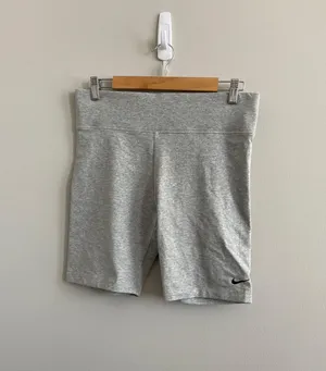 Nike Gray Tight Biker Shorts thumbnail 1