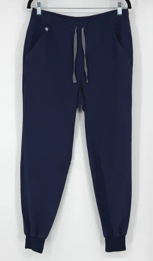 FIGS Technical Collection Scrub Jogger Pants Women's M Navy‎ Blue Slim Fit thumbnail 1
