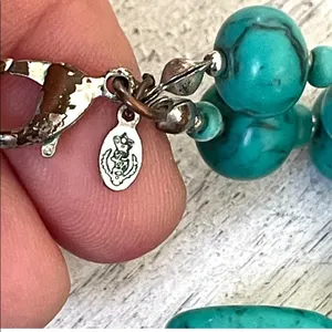 Premier Designs double stranded turquoise necklace thumbnail 10