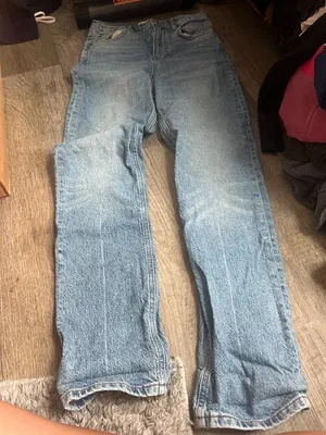 Reformation lise ultra high rise straight jeans, malta wash size 25 thumbnail 3