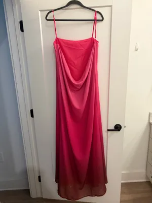 Peppermayo Marianne Maxi Pink Ombre Dress thumbnail 8