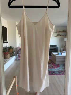 Free people Lace Short Sleeve Dress in Cream size M thumbnail 3