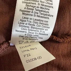 Nation LTD Calissa Brown Cotton Puff Sleeve Open Back Bow Mini Dress NWT XS thumbnail 13