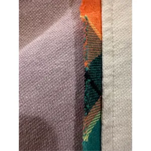 Size S (Oversized) Easel Los Angeles Button Front Color Mixed Washed Top in Oat thumbnail 7
