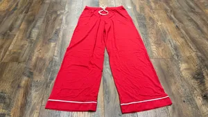 Gap Women's Softest Modal Drawstring PJ Pants Red Pajama Lounge, Size XS, NEW thumbnail 2