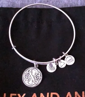Pre-owned Alex and Ani Path of Life Charm Bracelet thumbnail 1