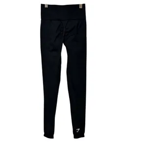 Gymshark Womens Black Seamless Scrunch Butt High Waisted Leggings XS B3C4P thumbnail 2