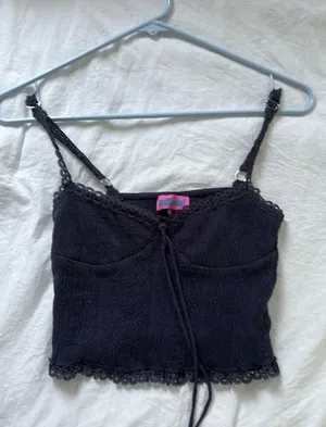 Navy Blue Edikted Tank Top thumbnail 1