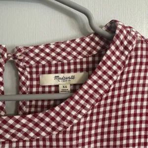 Madewell‎ Gingham Shirt Dress Size XS thumbnail 4