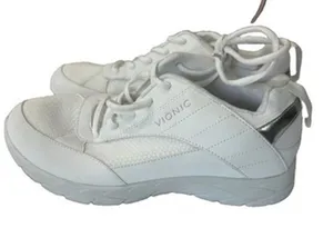Vionic Lumina White Athletic Sneakers Womens Sz 8 Orthotic Comfort Lace Up NWOT thumbnail 1