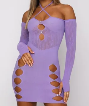 White Fox NWT Keep On Looking Mini Dress thumbnail 1