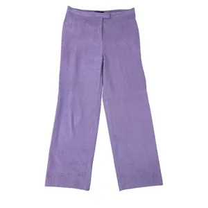 Norton McNaughton 12 Orchid Purple High Waisted‎ Wide Leg Pants Career thumbnail 3