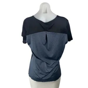 On Running Performance Short Sleeve Yoga Gym Athletic Activewear T-Shirt Top L thumbnail 4