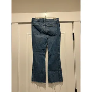 Madewell Mid-Rise Kick Out Jeans Medium Wash Blue Flare Denim Size 29 Preppy thumbnail 4