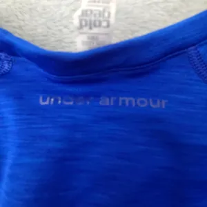 Under‎ Armour Sweater Womens Small Blue Coldgear Athletic Outdoor Gym Sweatshirt thumbnail 6