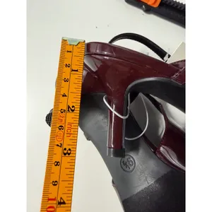 A New Day Burgundy Patent Rhinestone Fringe Pointed Toe Slingback Heels 9.5 thumbnail 7