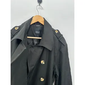 Orolay Womens Double-Breasted Trench Coat Size XL Black Belted Casual Outdoors‎ thumbnail 9