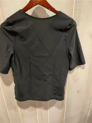 Cute sexy black corset compression top adjustable snatched look plus 3X thumbnail 5