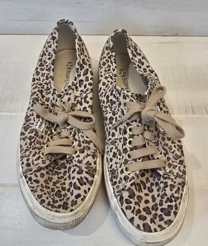 {9} Superga Cheetah Leopard Print Canvas Sneaker Shoes thumbnail 1