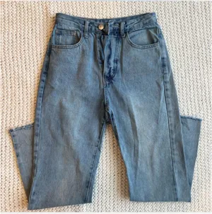 Princess Polly Blue Ankle Jeans thumbnail 1