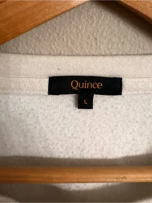 QUINCE Supersoft Fleece Crewneck‎ thumbnail 3