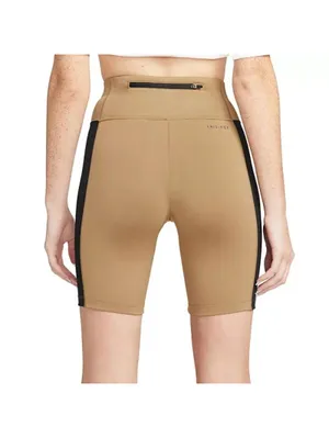 Nike Sportswear Dri-Fit High Waist Bike Shorts Dark Driftwood/Black XS thumbnail 3