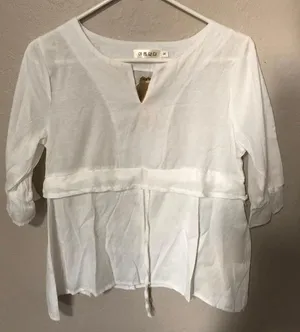 Summer Top White Size M thumbnail 1