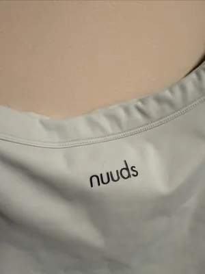 nuuds Crop Active Tank Mint Scoop Neck Lyocell- Size Small thumbnail 3