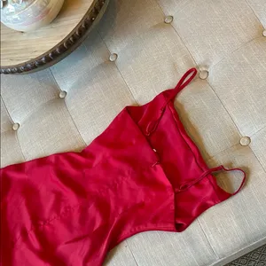 Intimately Free People Red Mini Slip Dress Size XXS thumbnail 7