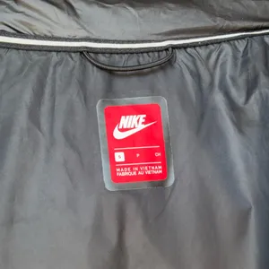 Nike Black Down Cowl Neck Hooded Jacket Size Small thumbnail 7