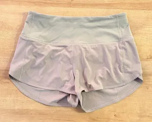 Lululemon Shorts Speed Up 4" taupe thumbnail 1