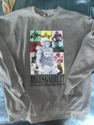 Comfort Colors Cleveland Browns sweatshirt thumbnail 1