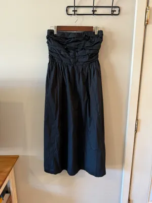 Abercrombie & Fitch Black Strapless Dress thumbnail 3