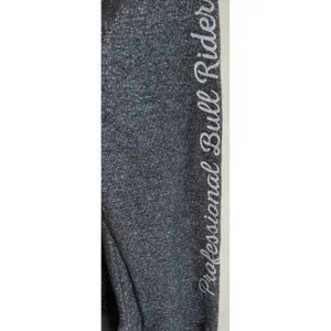 J. America Women S Charcoal Grey PBR Full Zip Hoodie Professional Bull Riders‎ thumbnail 5