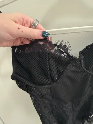 Black Lace Bodysuit thumbnail 4