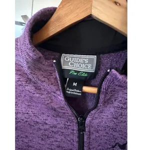 Guide's Choice Alaskan Gear Purple Fleece Vest Women's thumbnail 4