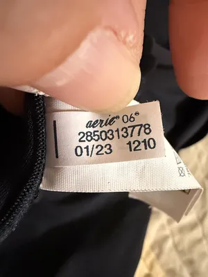 AERIE Black Athletic Dress Size Small thumbnail 6
