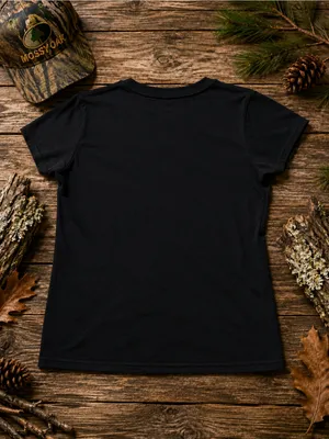 Mossy Oak Women’s V-Neck T-Shirt – Large 662 thumbnail 2