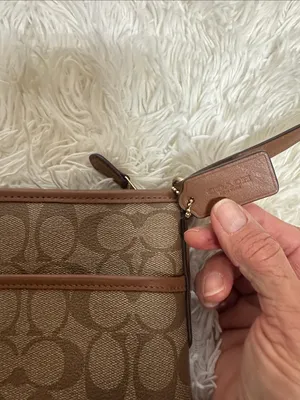 Coach Varsity Stripe Large File Rowan Crossbody Bag Purse thumbnail 2