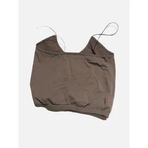 Intimately Free People Crop Cami Womens XS/S Brown Seamless Spaghetti Strap Tank thumbnail 3